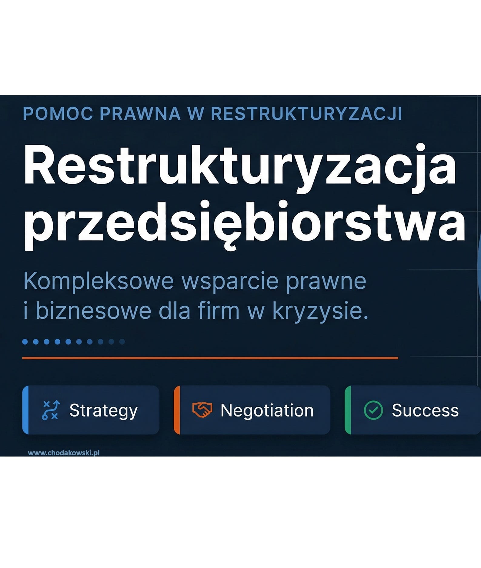 Restrukturyzacja przedsiębiorstwa – adw. Chodakowski